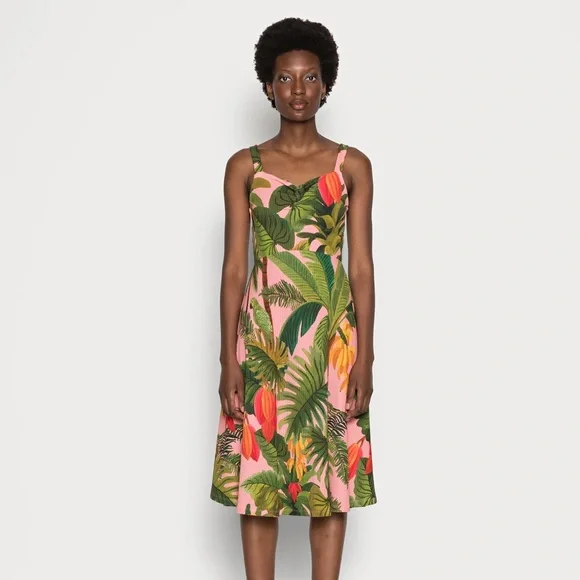 boden scoop neck jersey midi dress Tamsin Jersey Midi Dress-Blue, Enchanted Paisley